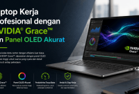 Laptop Kerja Profesional dengan NVIDIA® Grace™ dan Panel OLED Akurat